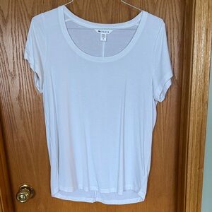 Athleta Stratus II Tee Women's White Top - Medium